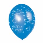 confirmation ballon blue